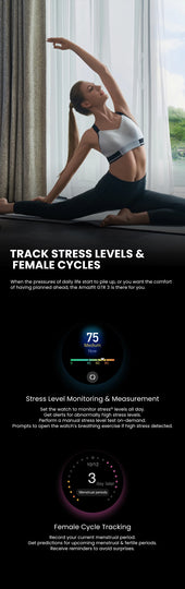 Global Version Amazfit GTR 3 GTR3 GTR-3 Smartwatch 46mm Zepp OS Alexa Built-in GPS Smart Watch  Over 150 Sports  Modes