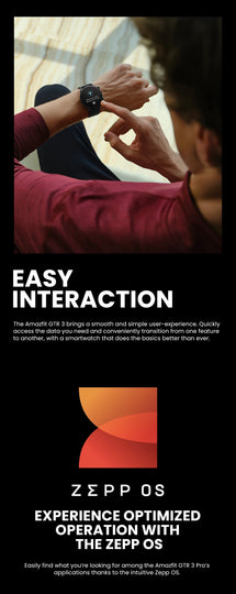 Global Version Amazfit GTR 3 GTR3 GTR-3 Smartwatch 46mm Zepp OS Alexa Built-in GPS Smart Watch  Over 150 Sports  Modes