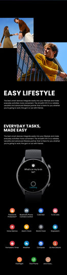 Global Version Amazfit GTR 3 GTR3 GTR-3 Smartwatch 46mm Zepp OS Alexa Built-in GPS Smart Watch  Over 150 Sports  Modes