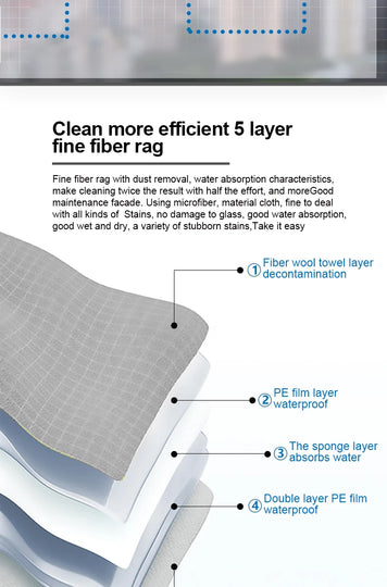 Window Robot Cleaner Electric Robotic Washing Glass Auto Water Spray Voice Prompt APP / Remote Control Professional Washer