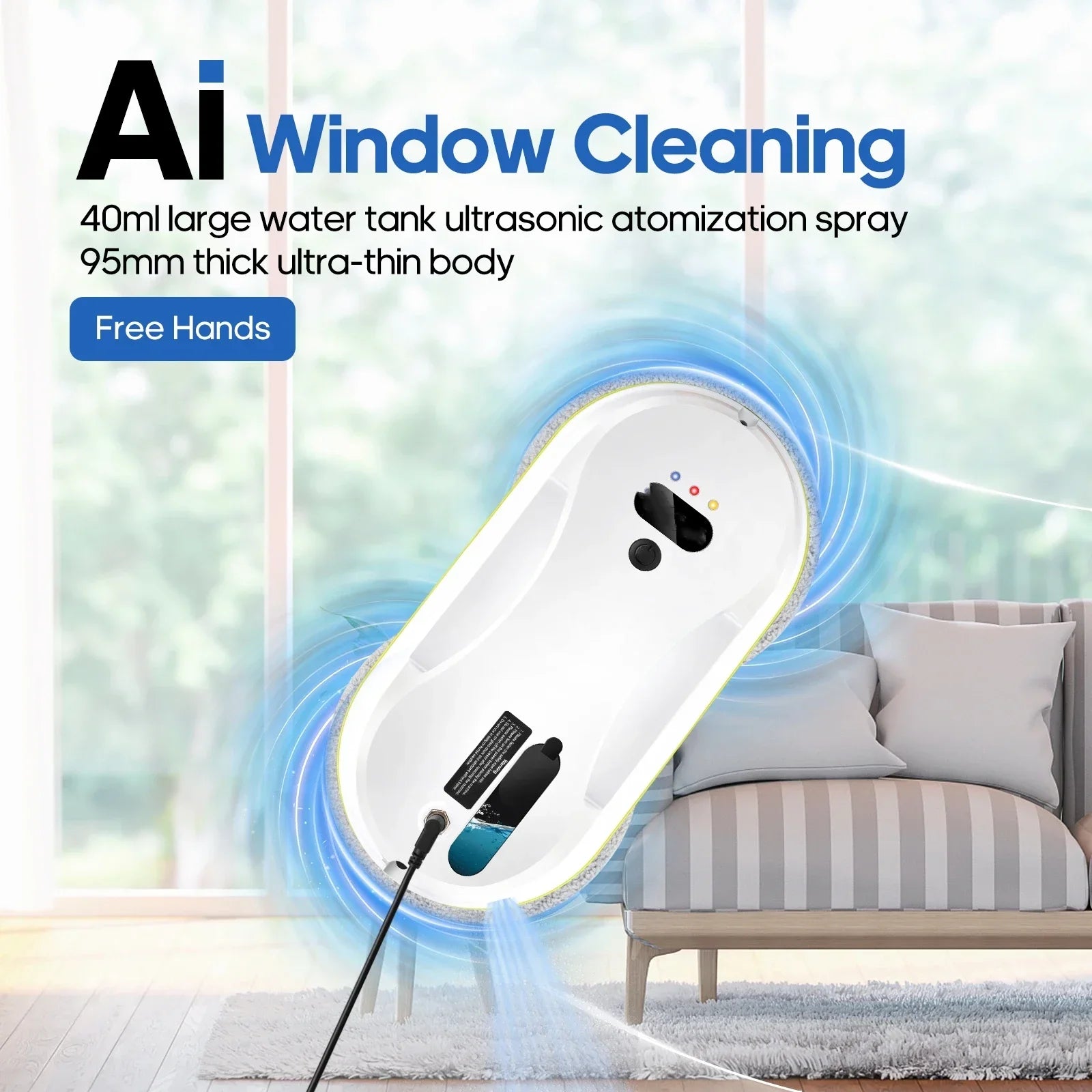 Robot Window Cleaner Window Cleaning Robot Smart Home Robot Vacuum CleanerRemote Control Glass Cleaning Robots And accessories