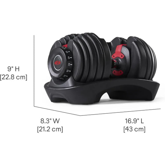 2024 New Bowflex SelectTech 552 Adjustable Dumbbells