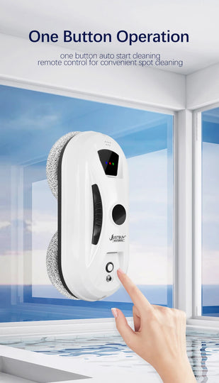 Thin Robot Vacuum Cleaner Window Cleaning Robot Window Cleaner Electric Glass Remote Control for Home