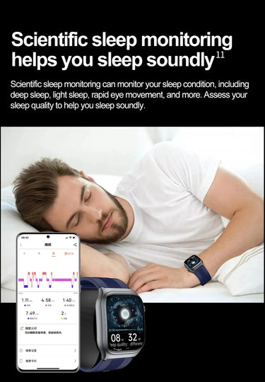 S15 Smart Watch Air Pump Airbag Accurate Blood Pressure Measurement ECG Health Monitoring 2.06inch Amoled Screen Smartwatch