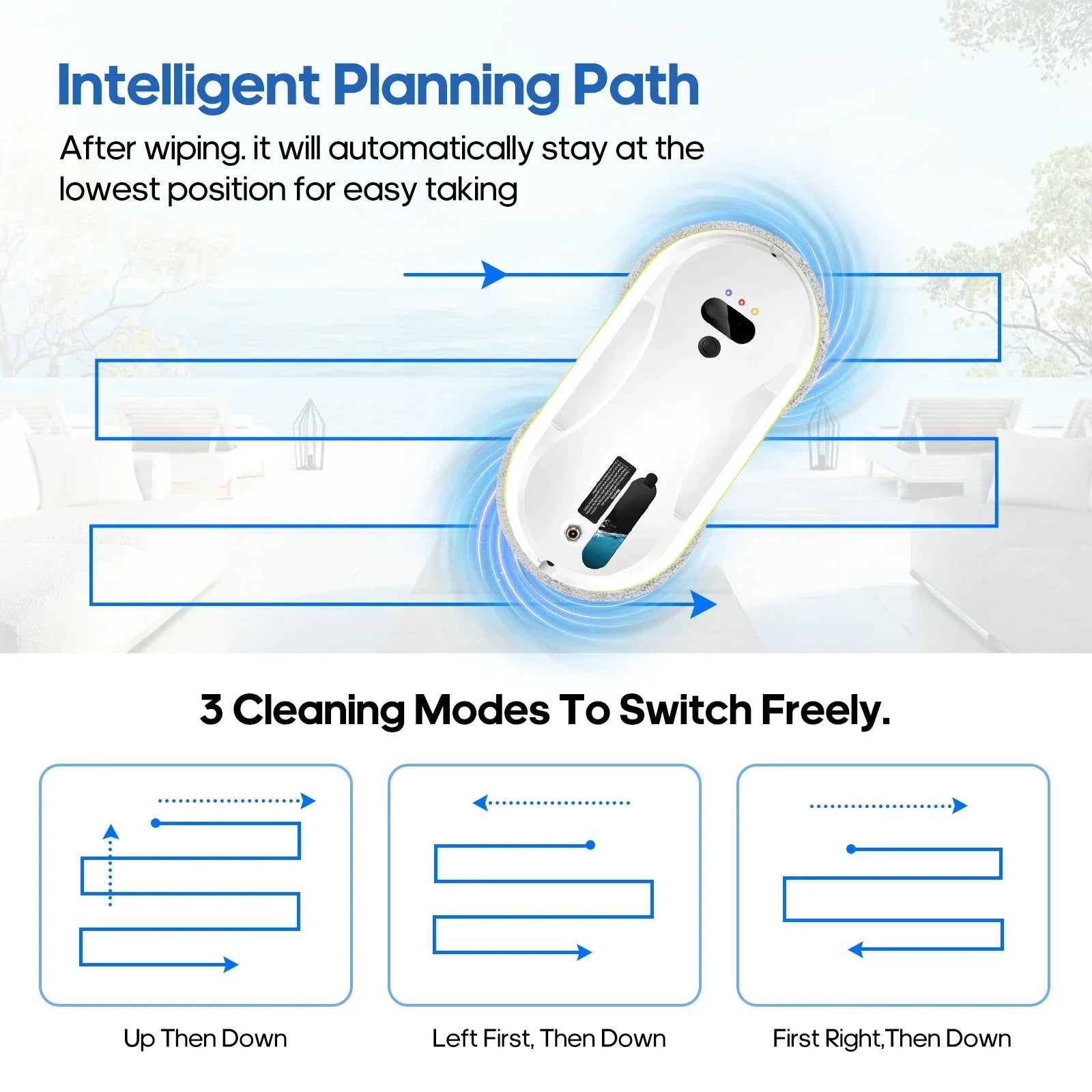 Robot Window Cleaner Window Cleaning Robot Smart Home Robot Vacuum CleanerRemote Control Glass Cleaning Robots And accessories