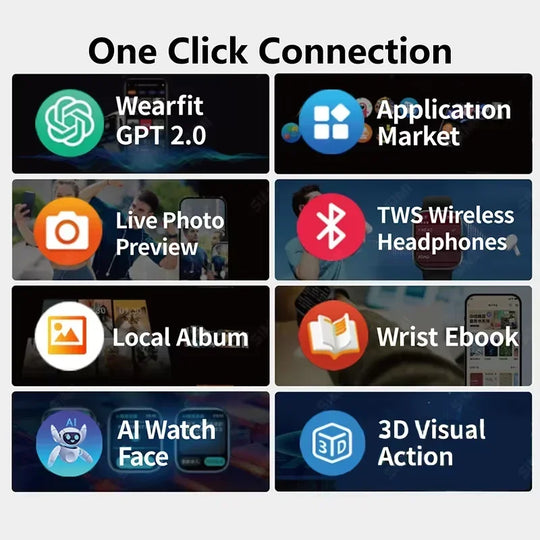 2025 New HK10 Ultra 3 MAX AMOLED Smart Watch Series10 2GB ROM Local Album Bluetooth 5.3 AOD AI Fitness SmartWatch For Men Women