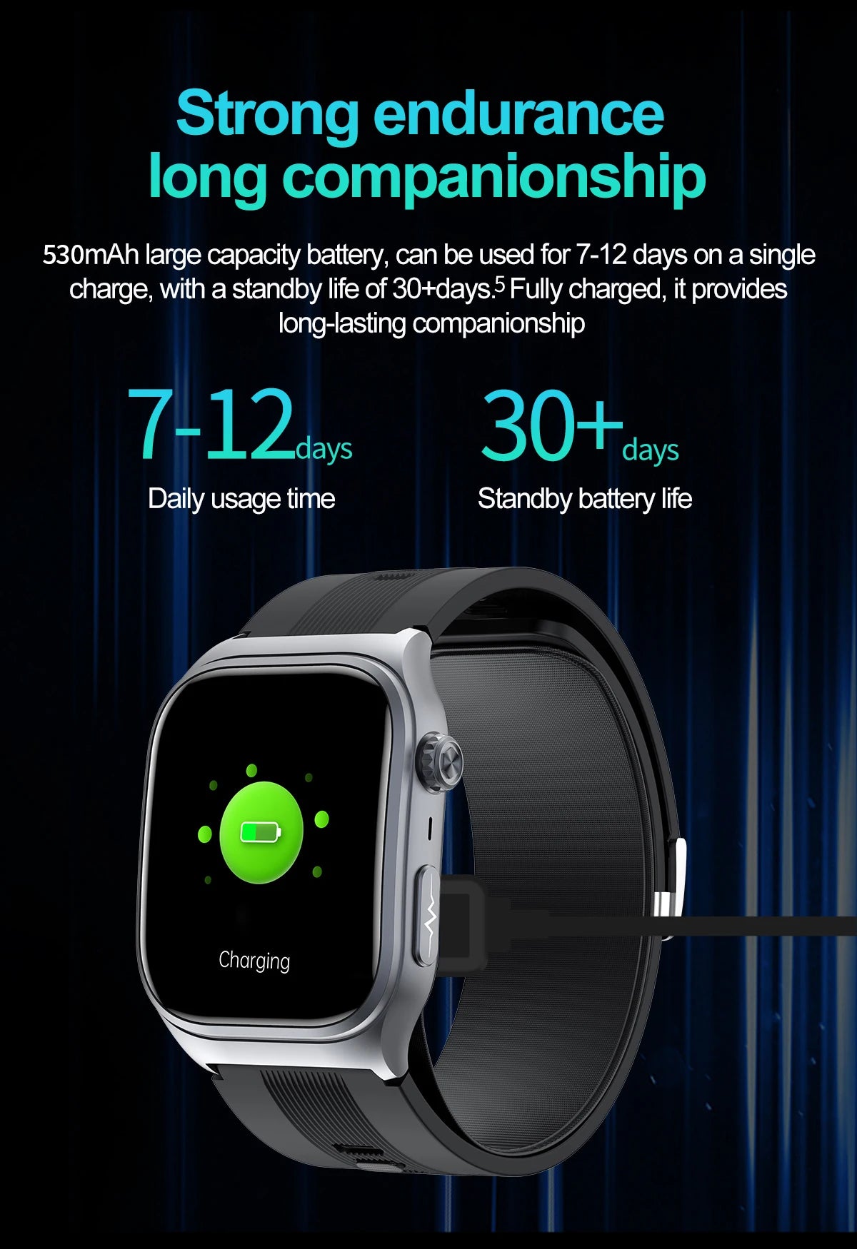 S15 Smart Watch Air Pump Airbag Accurate Blood Pressure Measurement ECG Health Monitoring 2.06inch Amoled Screen Smartwatch