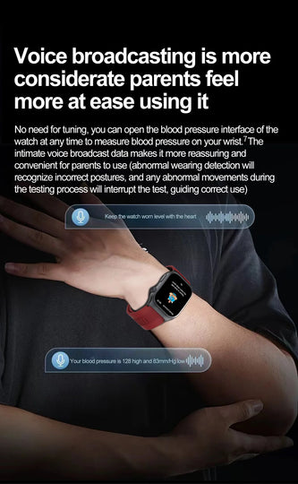 S15 Smart Watch Air Pump Airbag Accurate Blood Pressure Measurement ECG Health Monitoring 2.06inch Amoled Screen Smartwatch