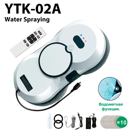 Window Cleaning Robot Large Suction Spray Electric Window Cleaning Robot anti-fall Remote Control Vacuum Cleaner